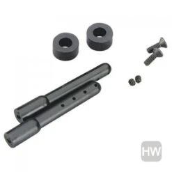 Duratrax Nylon Body Posts Black 2in Pr