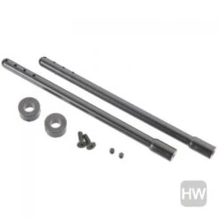 Duratrax Nylon Body Posts Black 4.5in Pr
