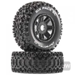 Duratrax Six Pack SC Mtd 17mm Hex Pr