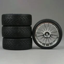 DURATRAX DTXC2808 16-Spoke Chrome Wheel, Radial (4)