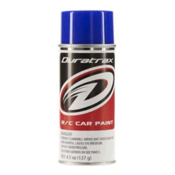 Duratrax Polycarb Spray, Blue Flash, 4.5 Oz