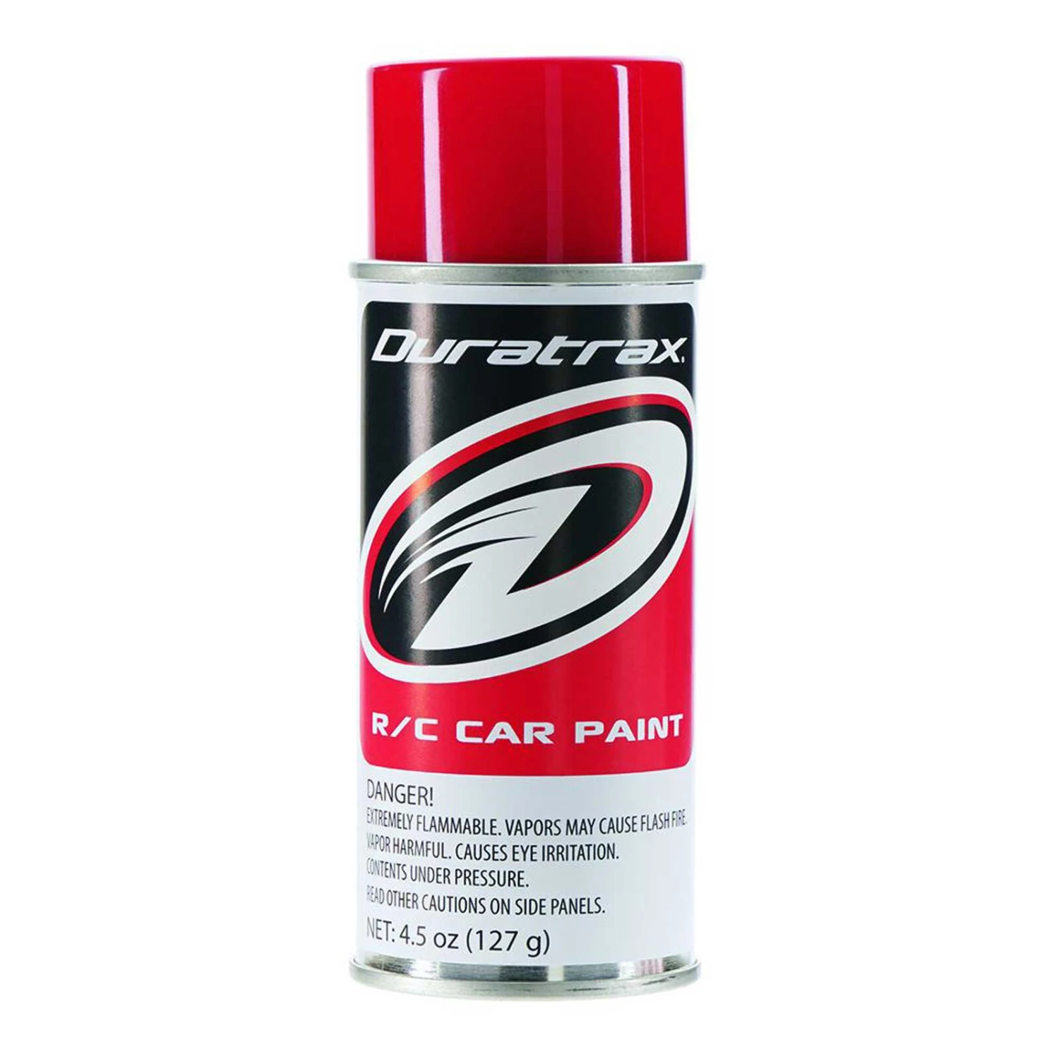 Duratrax Polycarb Spray, Racing Red, 4.5 Oz 1 Duratrax Polycarb Spray, Racing Red, 4.5 Oz