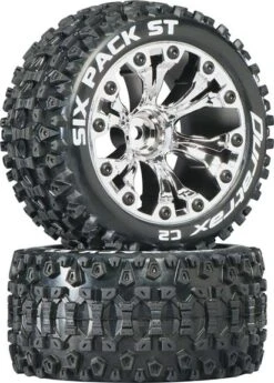 DTXC3563 - Sixpack ST 2.8" Truck 2WD Mntd 1/2" Offset C2 C By DURATRAX @ Great Hobbies