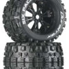 DTXC3582 Duratrax Six Pack MT 3.8" Mounted Black (2)