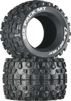 DTXC4013 - Six Pack MT 3.8" Tire (2) By DURATRAX @ Great Hobbies