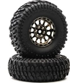 Duratrax Class 1 PIVOT CR C3 Mounted 1.9" Black/Chr (2)