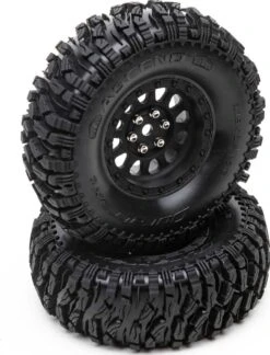 Duratrax Class 1 Ascend CR C3 1.9" Black (2)