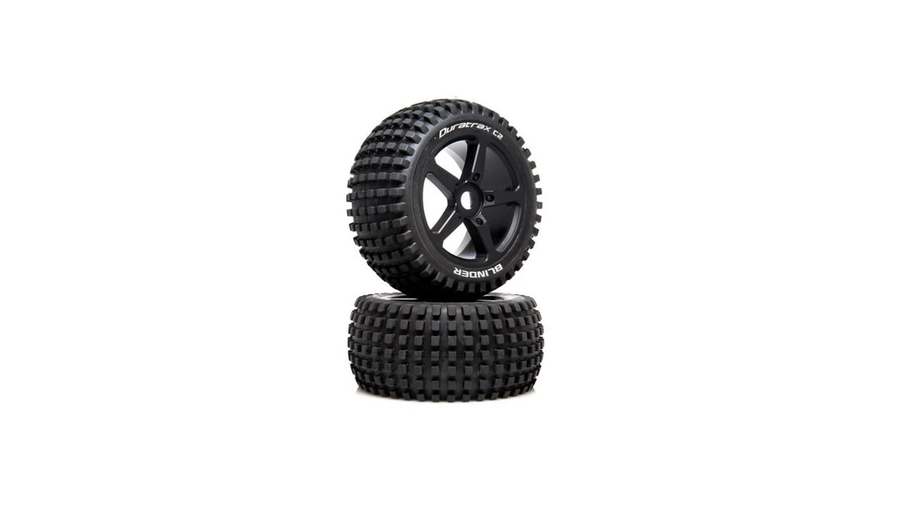 DTXC5571 Duratrax 1/8 BLINDER Truggy Tire C2 Mnted 0 Offset (2) 1 DTXC5571 Duratrax 1/8 BLINDER Truggy Tire C2 Mnted 0 Offset (2)