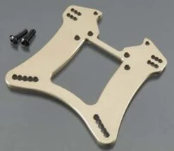 Duratrax Shock Tower Racing Aluminum Front 7075, Gray: 835